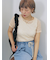 レースカットソー