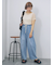 レースカットソー