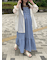 バンドカラーシアーシャツ