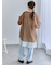バンドカラーシアーシャツ