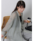 バンドカラーシアーシャツ