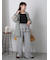 バンドカラーシアーシャツ