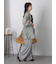 バンドカラーシアーシャツ