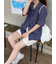 ◎チェックオープンカラーシャツ