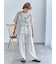 フリル付きスウェットパンツ