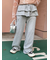 フリル付きスウェットパンツ