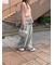フリル付きスウェットパンツ