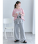 フリル付きスウェットパンツ