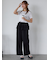 フリル付きスウェットパンツ