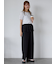 フリル付きスウェットパンツ