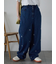 ◎リボン刺繍ストレートデニムパンツ