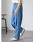 ◎リボン刺繍ストレートデニムパンツ