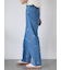 ◎リボン刺繍ストレートデニムパンツ
