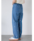 ◎リボン刺繍ストレートデニムパンツ