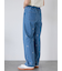 ◎リボン刺繍ストレートデニムパンツ