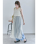 前後2WAYメッシュノースリーブワンピース