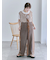 前後2WAYメッシュノースリーブワンピース