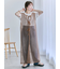 前後2WAYメッシュノースリーブワンピース