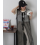 前後2WAYメッシュノースリーブワンピース