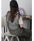 前後2WAYメッシュノースリーブワンピース