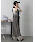 前後2WAYメッシュノースリーブワンピース