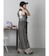 前後2WAYメッシュノースリーブワンピース