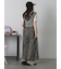 前後2WAYメッシュノースリーブワンピース