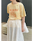 花モチーフTシャツ