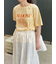 花モチーフTシャツ