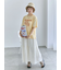 花モチーフTシャツ