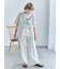 花モチーフTシャツ