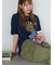 花モチーフTシャツ