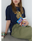 花モチーフTシャツ