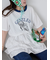 わんこプリントリンガーTシャツ