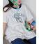 わんこプリントリンガーTシャツ