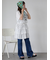 わんこプリントリンガーTシャツ