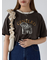 わんこプリントリンガーTシャツ
