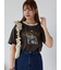 わんこプリントリンガーTシャツ