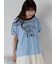 わんこプリントリンガーTシャツ