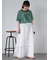 わんこプリントリンガーTシャツ