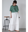 わんこプリントリンガーTシャツ