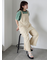 わんこプリントリンガーTシャツ