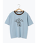 わんこプリントリンガーTシャツ