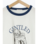 わんこプリントリンガーTシャツ