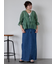 シアーリボンブラウス