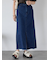 フロントスリットデニムスカート