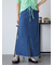 フロントスリットデニムスカート