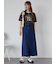 フロントスリットデニムスカート