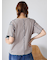 配色メローボーダーTシャツ