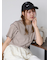 配色メローボーダーTシャツ